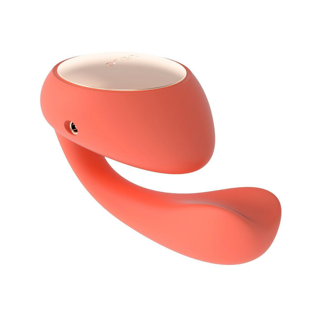 Смарт-вібратор LELO Ida Wave Coral Red, вагінально-кліторальний, технологія WaveMotion, 2 мотори Sex Aura Київ - фото 4