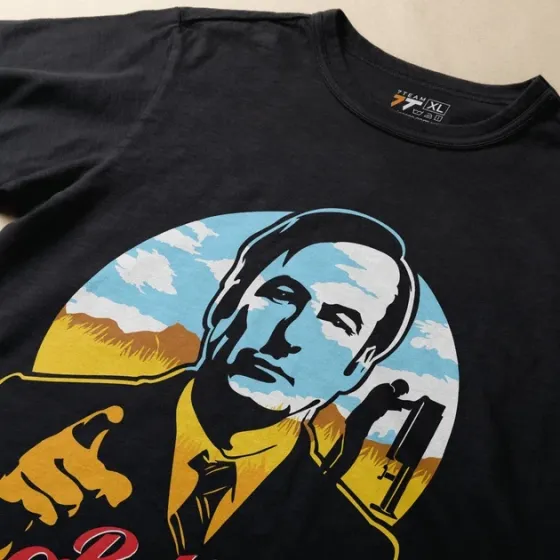 Футболка для подростка мальчика с принтом Better Call 140oul Размер 160 Anime10749 Днепр