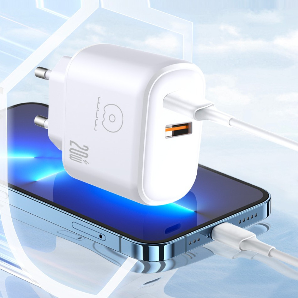 Мережевий зарядний пристрій WUW-C276 PD20W+QC18W Одеса - фото 5