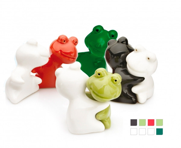 Сільничка перечниця "Жаба" / біла-зелена Рівне - фото 1