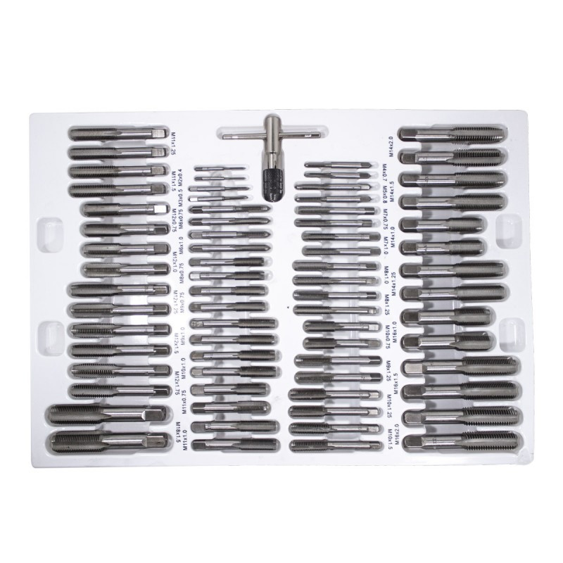 Набір позначників і плашок М2-М18 110 предметів, метрична різь SCHEPPACH SCH-M110-1 Одеса - фото 3