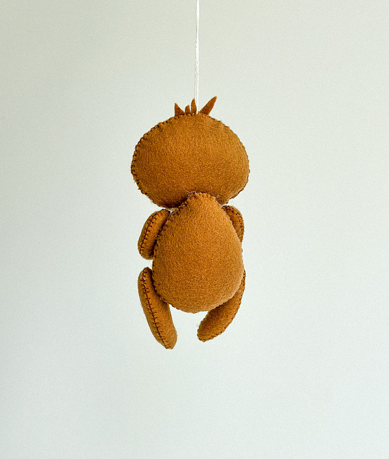 Іграшка з фетру ручної роботи Лінивець Київ - фото 3