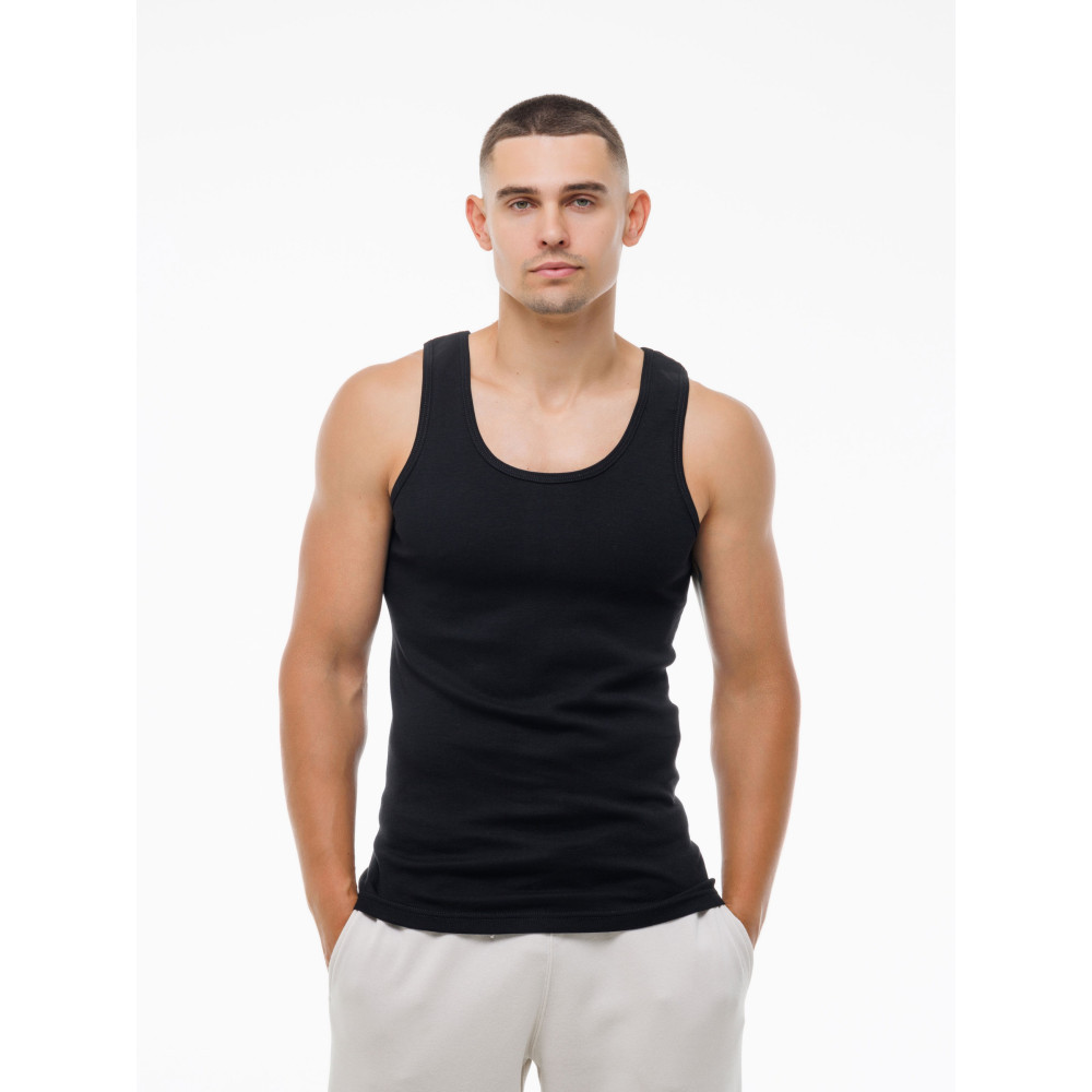 Набір чоловічих майок зі 100% бавовни 3 шт Наталюкс 21-1103 S Київ - фото 7