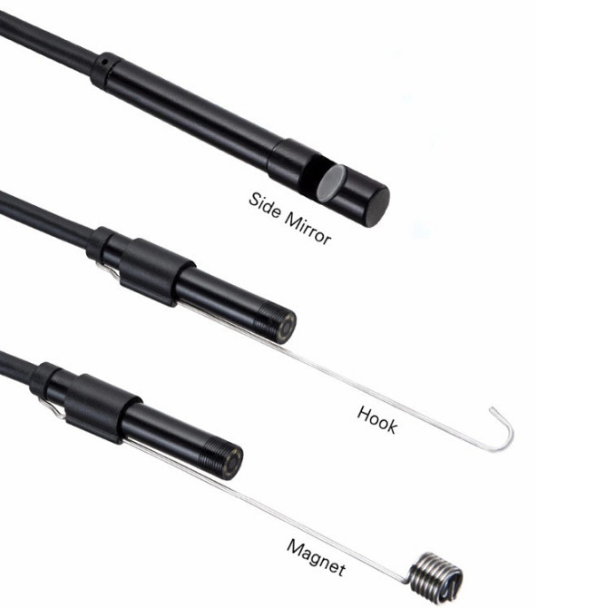 Эндоскоп камера для смартфона ноутбука, 5 метров, диаметр 7мм,  USB-micro USB-TypeC, 5570 Днепр - изображение 2