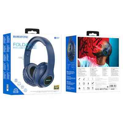 Навушники BOROFONE BO17 (wireless headphones dark blue) Київ