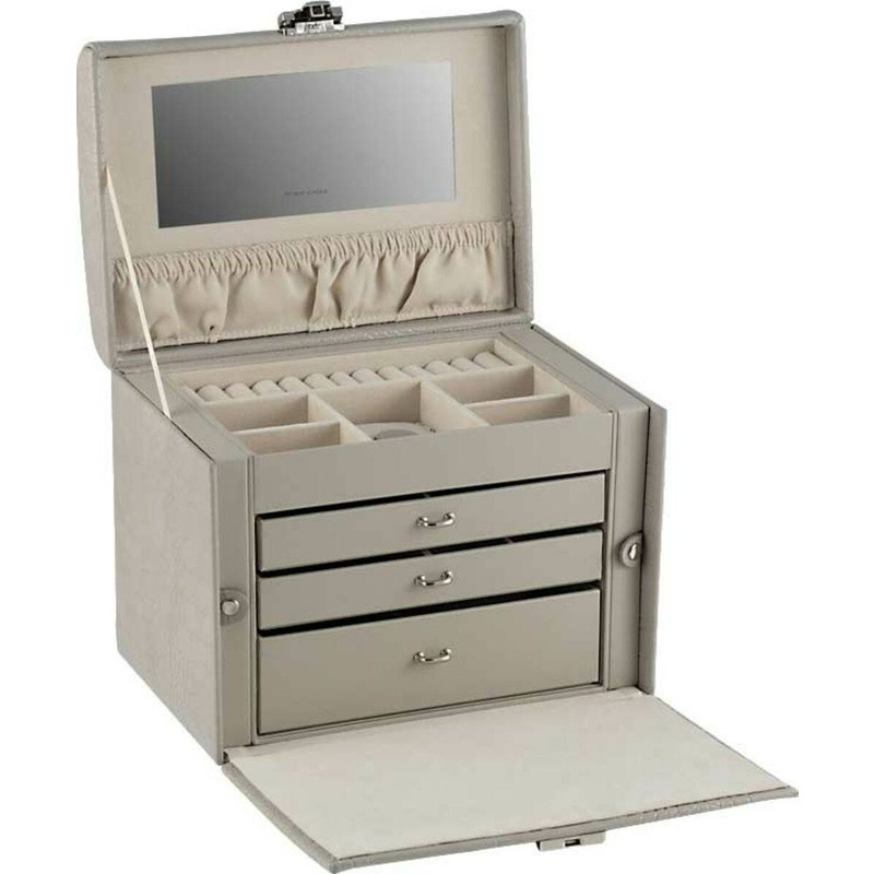 Скринька для коштовностей Friedrich Lederwaren Jolie 2.0 Світло-сірий Вінниця - фото 2