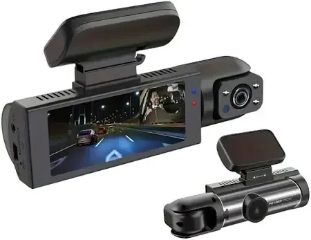 Автомобильный видеорегистратор M8 3,16-дюймовый экран Full HD 1080P с двумя камерами Коломыя