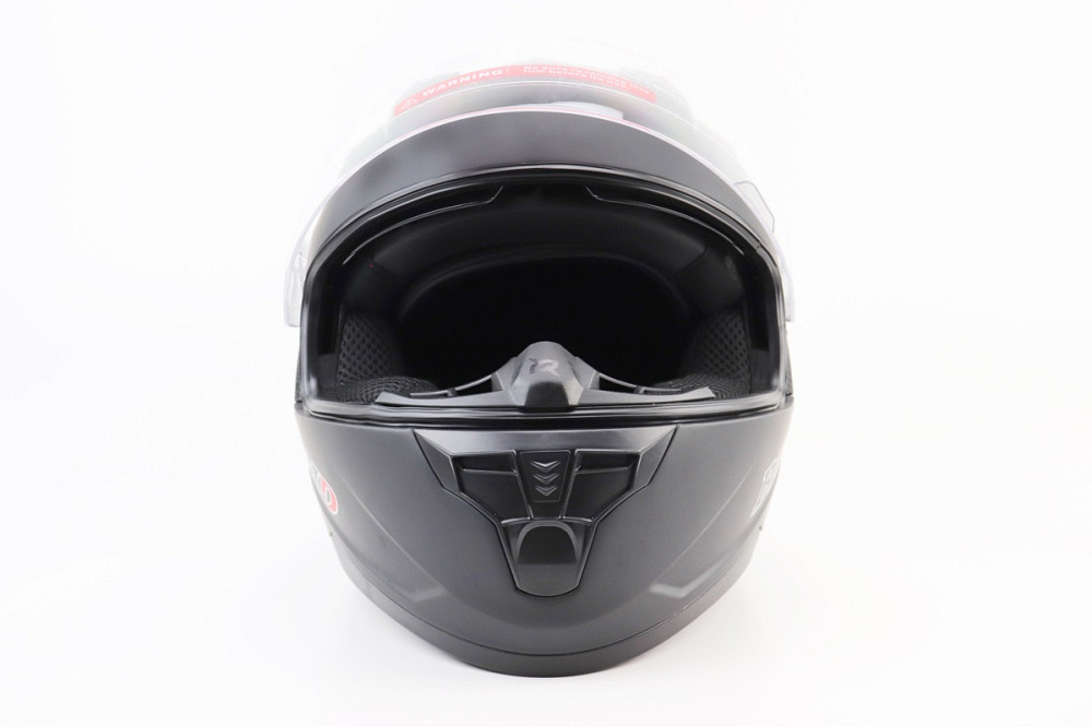 Шолом інтеграл, закритий (сертифікація DOT)+відкидні окуляри BLD-M67 М (57-58см), ЧОРНИЙ матовий Киев - изображение 7