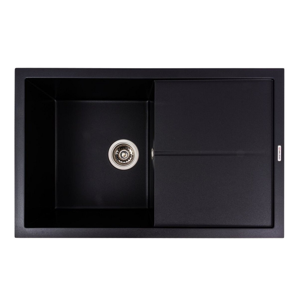Гранітна мийка VALESO MAGNUM 7950 матова Чорна Коломыя - изображение 9