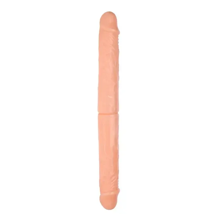 Фаллоимитатор двусторонний Baile Double Dones реалистичный, бежевый, 36 х 4.6 см Sex Aura Киев - изображение 3