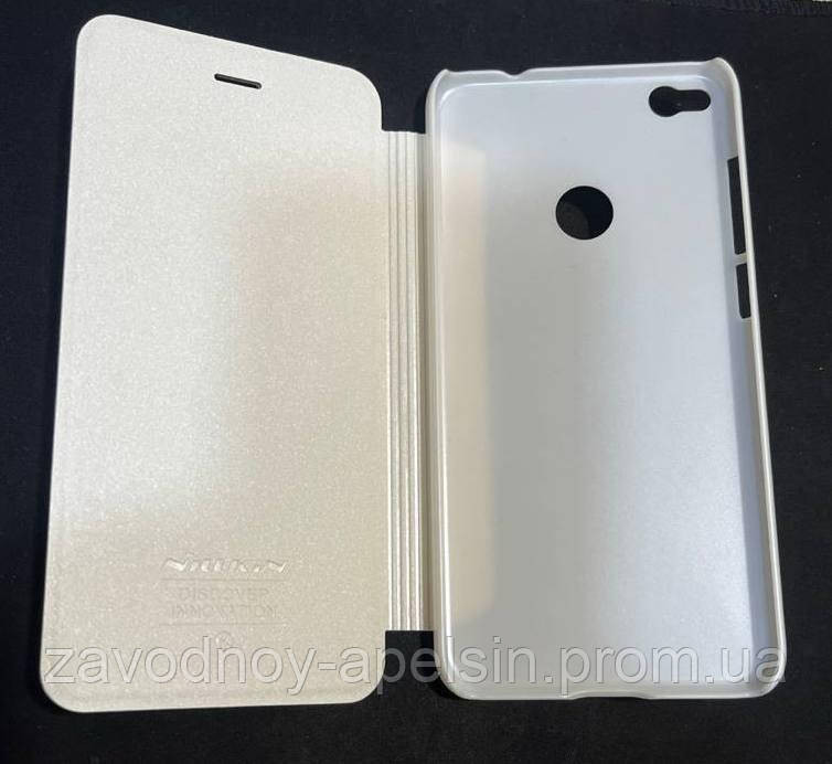 Чехол книжка Huawei P SMART FIG-LX1 Nillkin (белый) Одесса - изображение 3