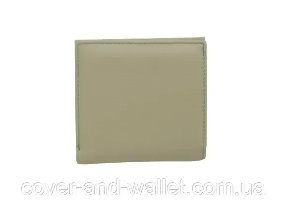 Маленький женский кожаный кошелек белого цвета на магнитах ST Leather Киев - изображение 4