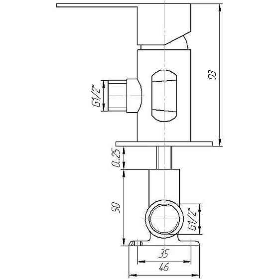 Змішувач гігієнічний TOPAZ BARTS TB 077106-H36 Київ