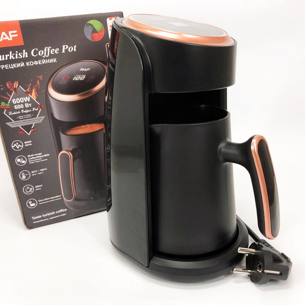 Электротурка электрическая RAF-R.116 300 мл 600Вт, Электрическая турка для кофе с автоотключением MO-28 Львов - изображение 11