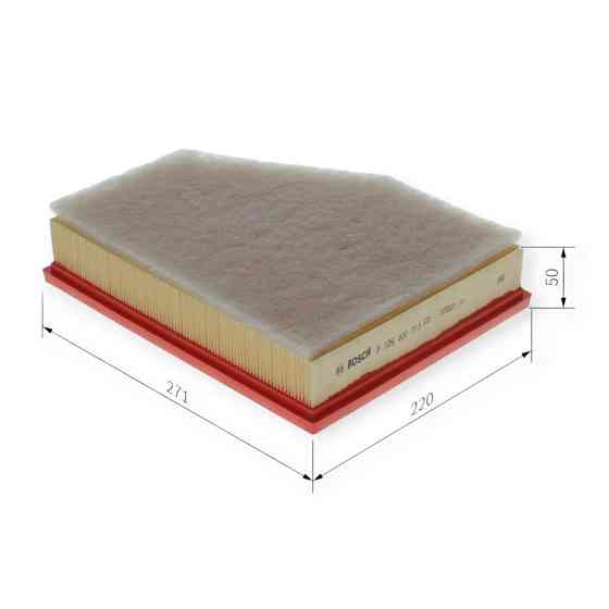 Фільтр BMW 5 (G30, F90), 7 (G11, G12), X3-X5 (G01-G05) 2.0, 3.0D (B46-B48, B58) 16- BOSCH повітряний Мукачево