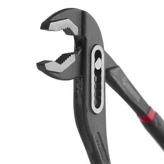 Кліщі сантехнічні 250 мм, коване залізо 40CrV, полив’яні двошарові рукоятки, STORM INTERTOOL NT-0161 Київ