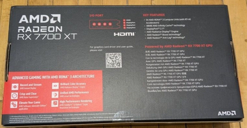 Відеокарта ACER Radeon RX 7700 XT Nitro OC Київ - фото 1