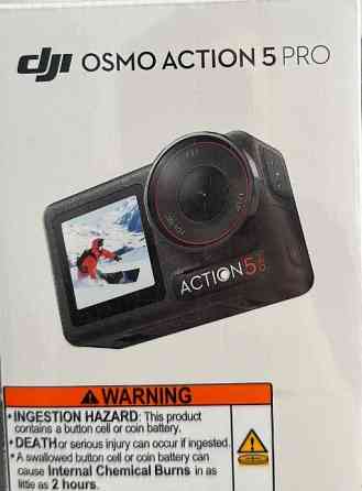 Екшн-камера DJI Osmo Action 5 Pro Essential Combo Standart Combo Нова. Харків