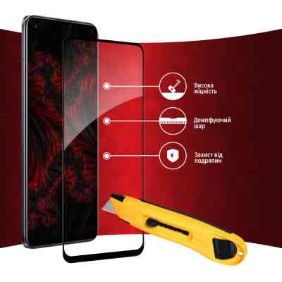 Скло захисне Intaleo Full Glue Realme 8 Pro (1283126523274) Вінниця