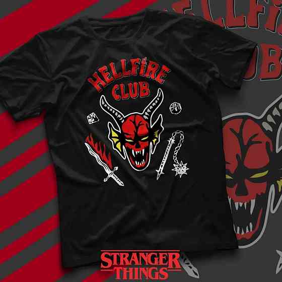 Футболка Stranger Things Графітовий, XL Чернівці