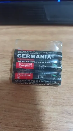 Батарейки пальчиковые GERMANIA тип АА 1шт Коломыя