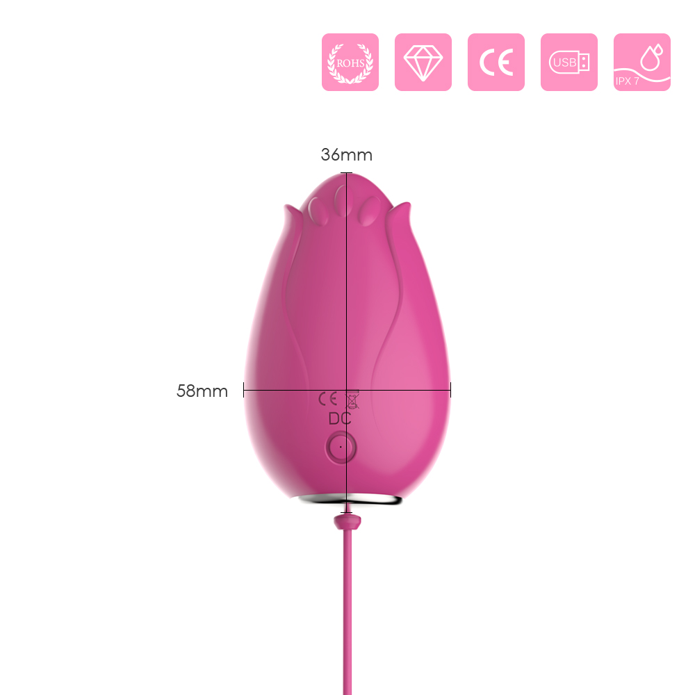 Виброяйцо с дистанционным управлением Boys of Toys - Mandala Pink, BS5200002 Sex Aura Киев - изображение 7