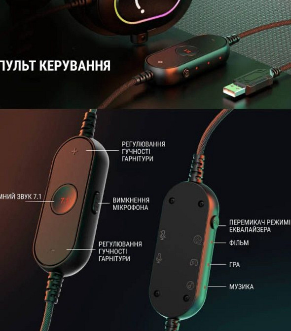 Наушники Геймерские игровые: 2024 FIFINE AMPLIGAME H6. Харьков - изображение 3