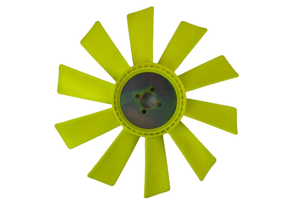 Крильчатка ЗІЛ 130 пластик 10 лопатей радіатора Мукачево - фото 1