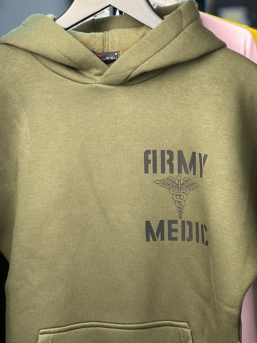 Хакі худі - "ARMY MEDIC" Чернівці - фото 2