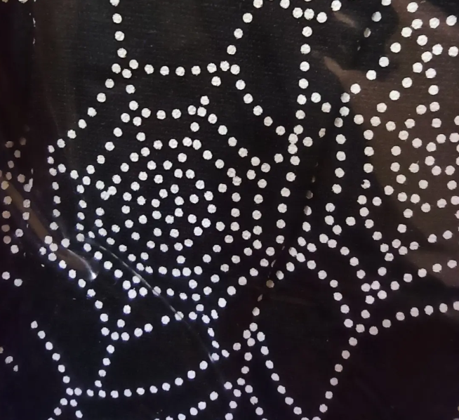 Колготки на Хелловін з павутинням 20-50 den чорно-білий Київ - фото 3