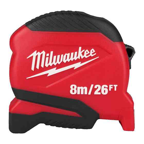 Рулетка Pro Compact MILWAUKEE (Gen 2), 8м/26фт, (25мм) Одесса