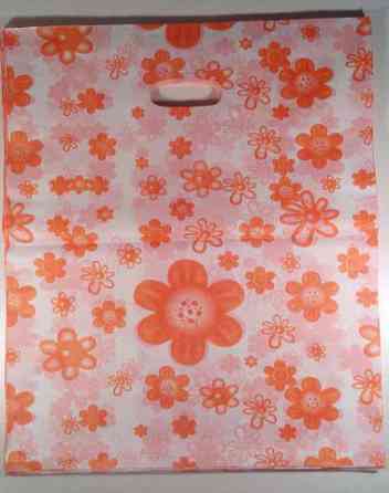 Пакет с вырубной ручкой Подарочный (45*55) № 6 китай (100шт) (1 пачка) Харьков