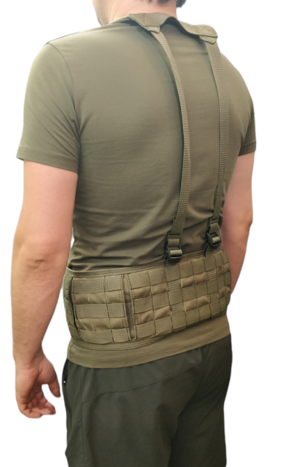 Ремінно-плечова система РПС розвантаження олива Розвантажувальний пояс регульований тактичний ЗСУ по Одеса - фото 2