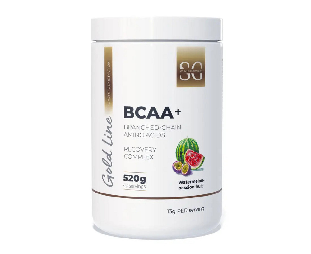 Аминокислоты Sport Generation Gold Premium BCAA+ 520 g (Watermelone Passion Fruit) Луцк - изображение 1