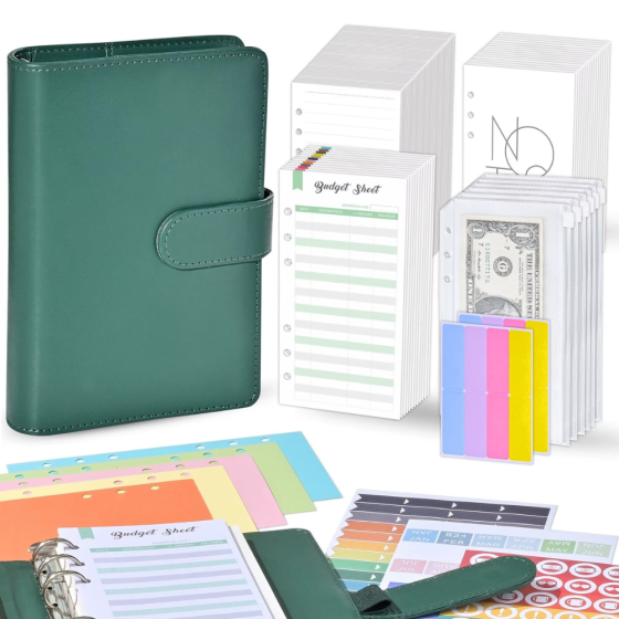 Блокнот-планер финансовый формат А6,планер бюджета и хранения денег,органайзер для ведения учётов Каменец-Подольский