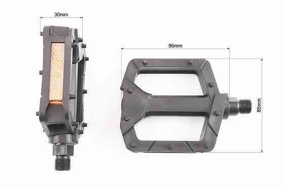 Педалі CHILD 9/16" (106x85x23mm) пластикові, чорні FP-825A Київ