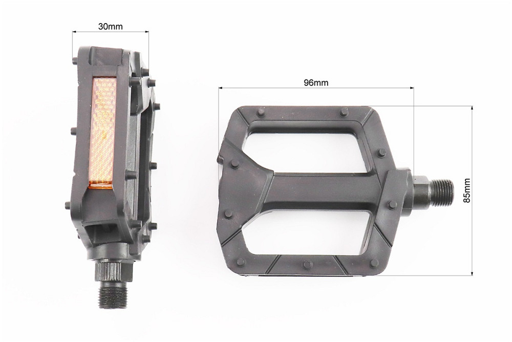 Педалі CHILD 9/16" (106x85x23mm) пластикові, чорні FP-825A Київ - фото 2