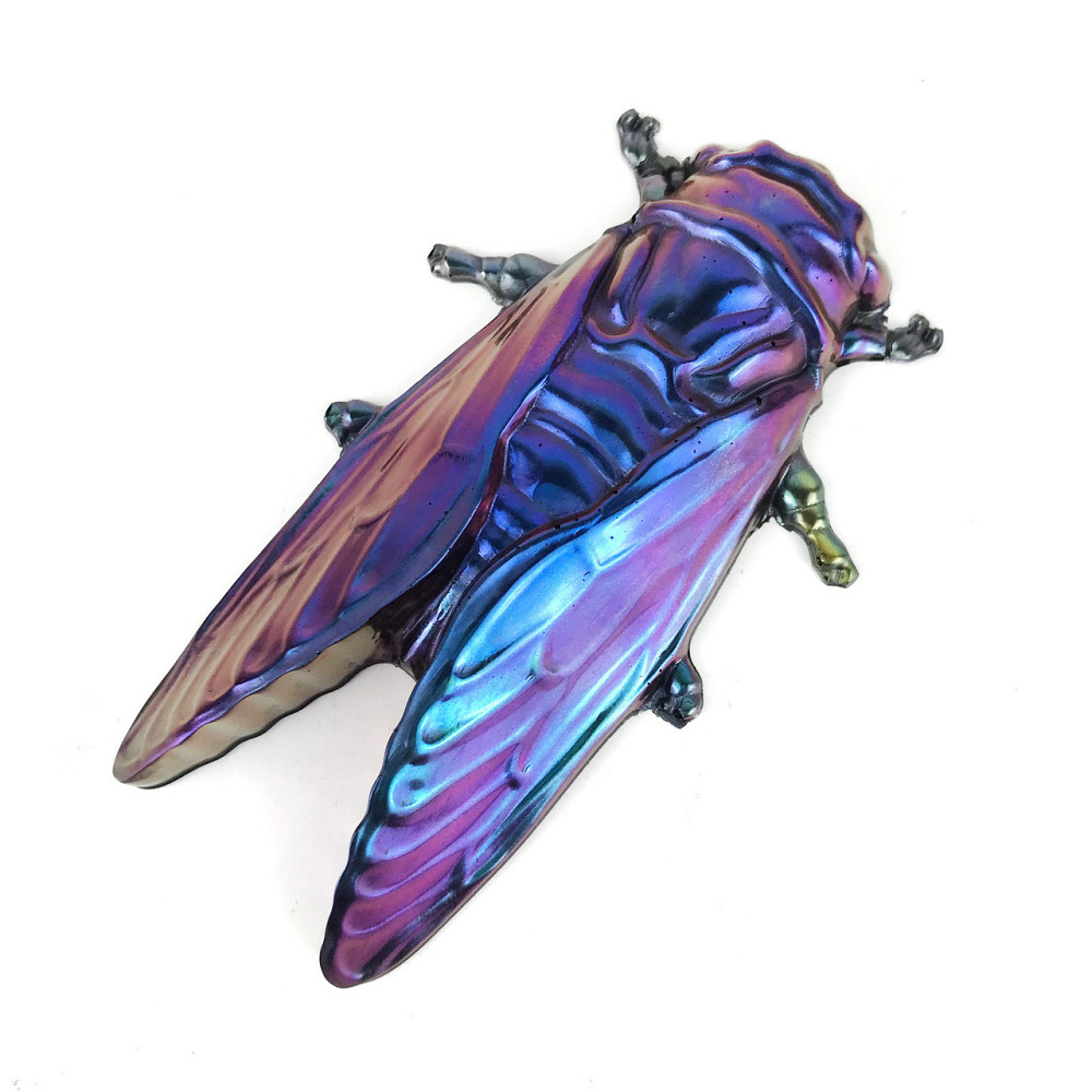 Молд силиконовый Цикада 115 на 75 мм серый Киев - изображение 5