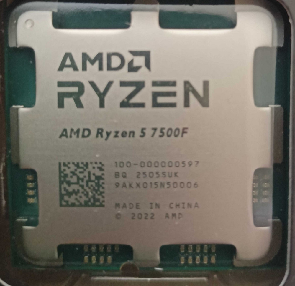 Новый AMD Ryzen 5 7500F. Киев - изображение 2