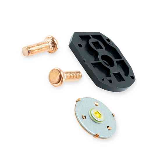 Ремкомплект реле МАЗ (2 болта, пятак, крышка) новый образец втягивающего Мукачево