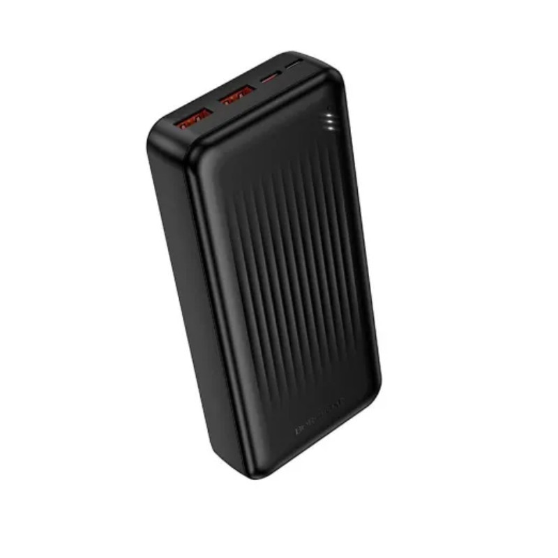 Зовнішній акумулятор BOROFONE BJ80A Clever 22.5W+PD20W fully compatible power bank(20000mAh) Black Київ - фото 1