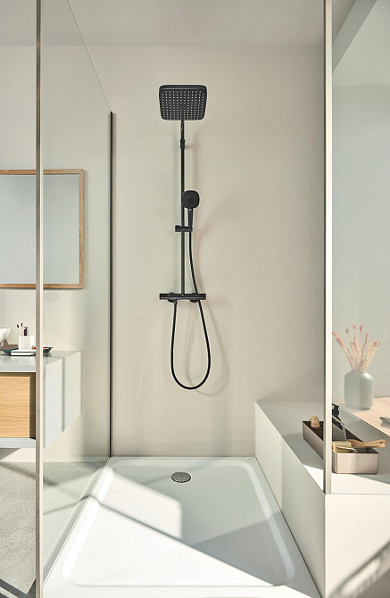 Душова система з термостатом для настінного монтажу Grohe Tempesta System 250 Cube (266892431) ( 21782 ) Харьков - изображение 6