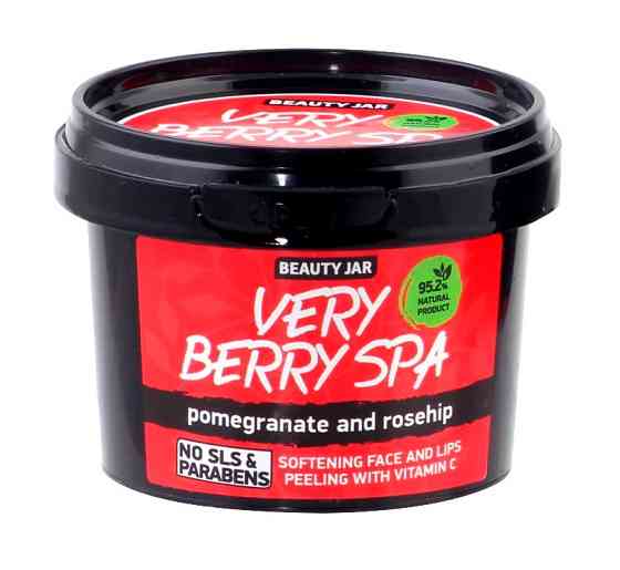Пилинг для лица и губ Very Berry Spa Beauty Jar 120 мл Киев