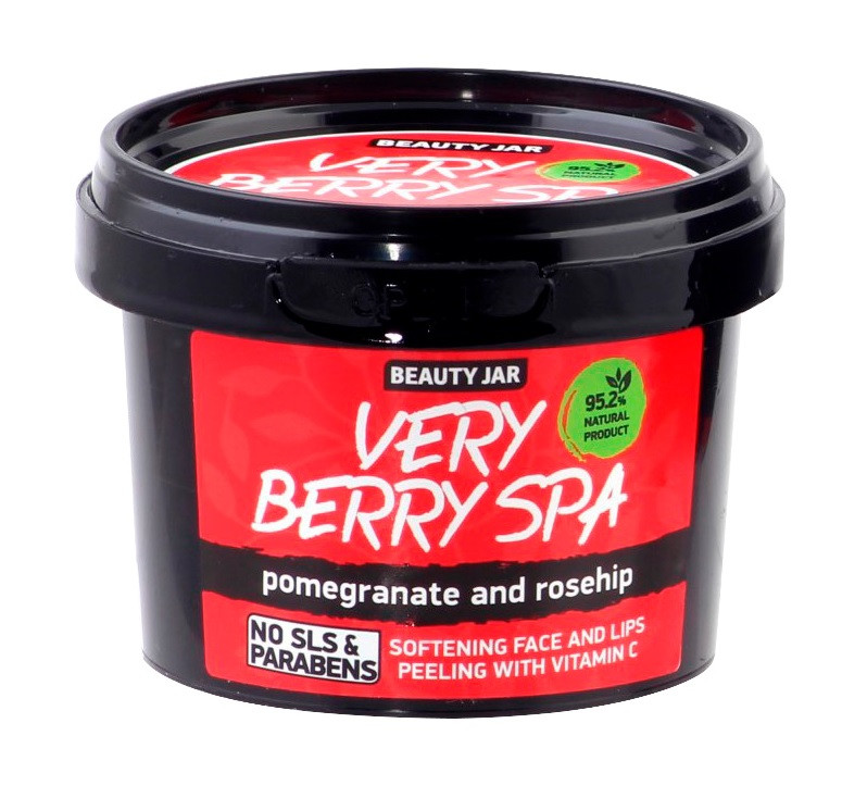 Пілінг для обличчя та губ Very Berry Spa Beauty Jar 120 мл Київ - фото 1