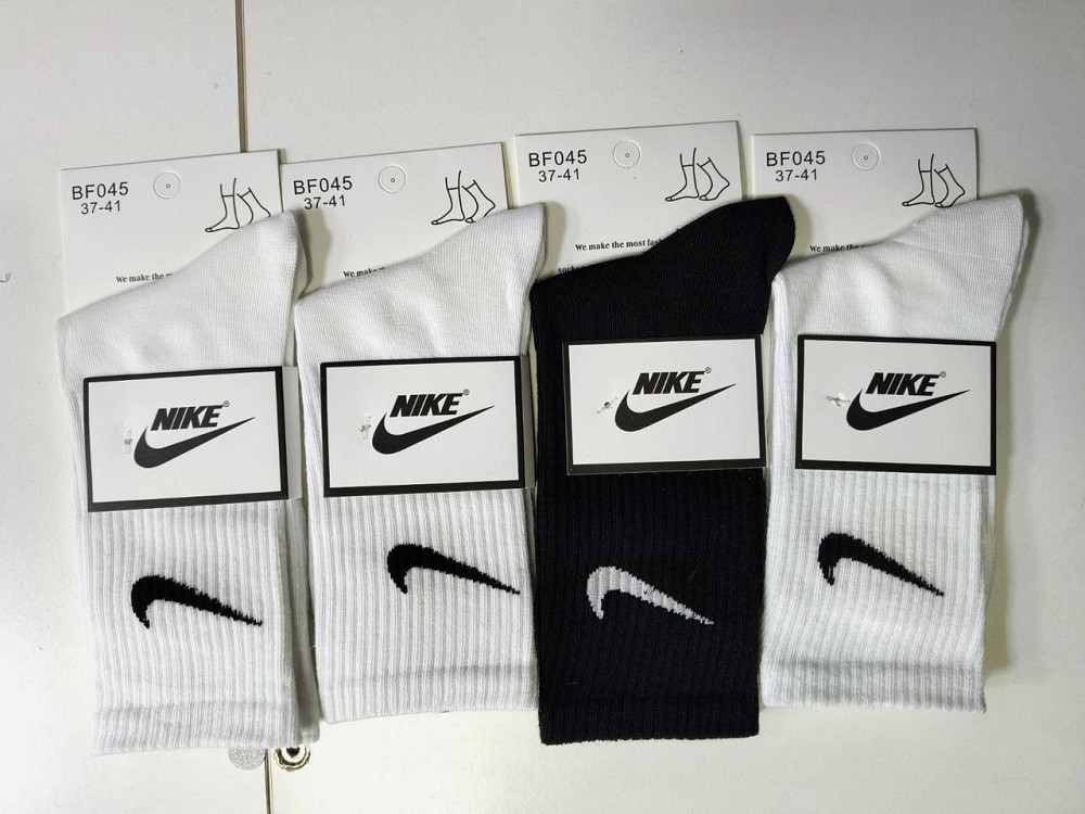 Набор мужских качественных носков 4 штук. Хлопок. Цвет белый. Размер 36-41 Киев - изображение 4