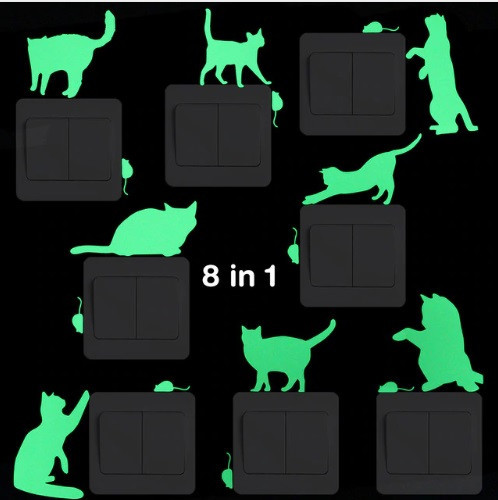 Люминесцентная наклейка 