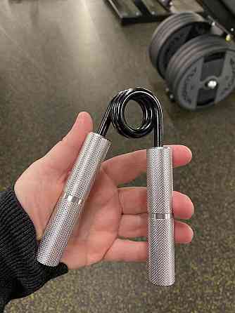 Еспандер-ножиці алюмінієвий PowerPlay 4322 (68 кг) Hand Grip Срібний Луцьк