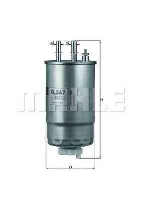 KNECHT (MAHLE) KL 567 — Топливный фильтр | Эффективная очистка топлива и защита топливной системы ALFA ROMEO, CITROËN, FIAT, FORD, Ковель