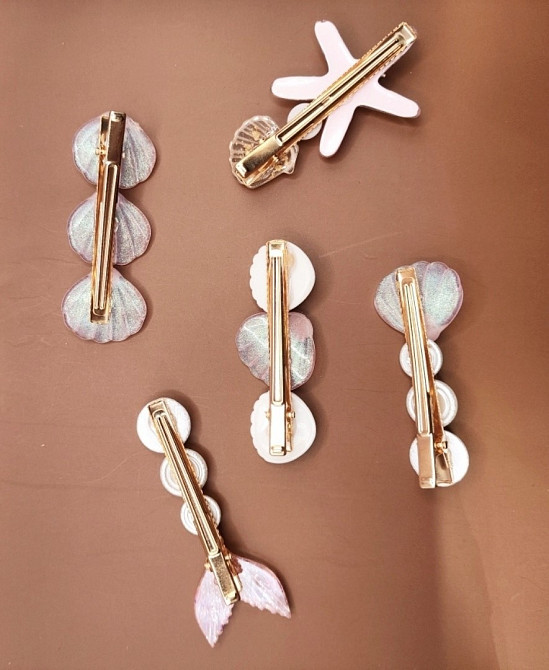 Комплект шпильок "Море" 5 шт Сміла - фото 4