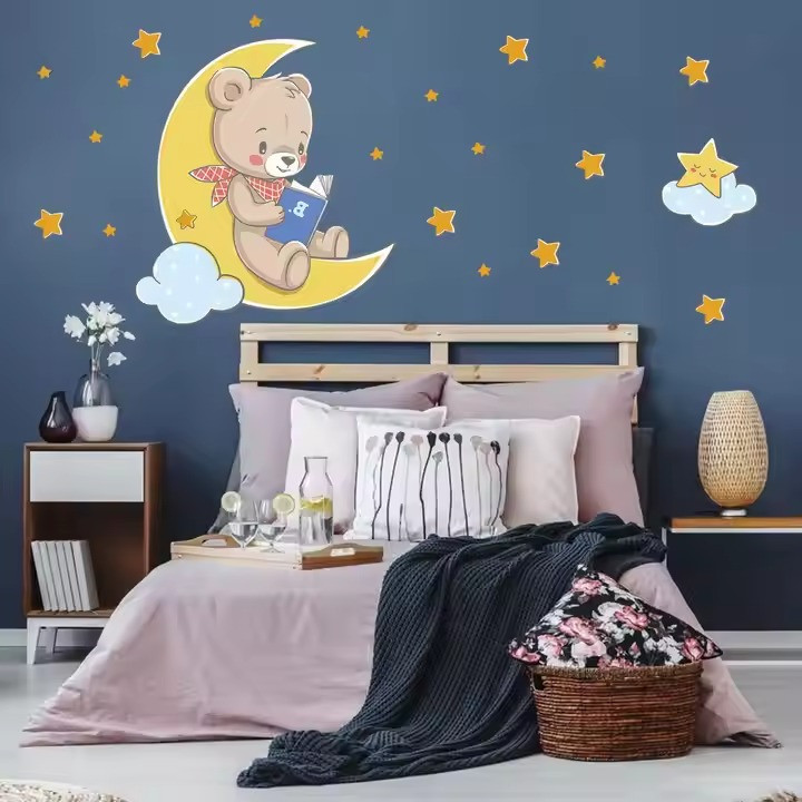 Наклейка виниловая декоративная в детскую комнату 